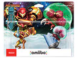 AMIIBO - SAMUS ARAN & METROID 2-PACK {IN BOX}