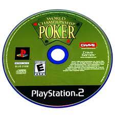 PLAYSTATION 2 - WORLD CHAMPIONSHIP POKER {DISC + MANUAL}