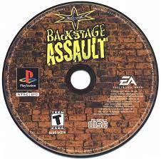 PLAYSTATION - WCW BACKSTAGE ASSAULT {LOOSE}