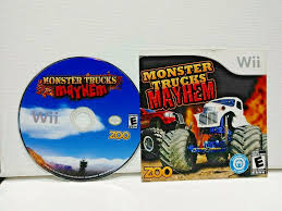 Wii - Monster Trucks Mayhem [DISC IN SLEEVE]