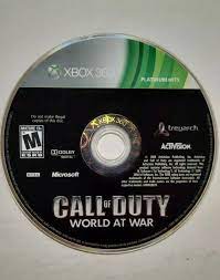 XBOX 360 - CALL OF DUTY: WORLD AT WAR {LOOSE}