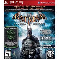 Playstation 3 - Batman Arkham Asylum GOTY