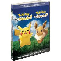 GAME GUIDES - LET'S GO PIKACHU + EEVEE TRAINER'S GUIDE AND POKEDEX [W/ MAP, BOOKMARK, AND STICKERS]
