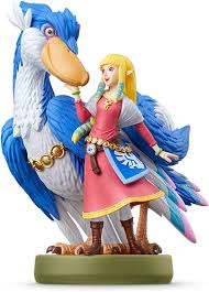 AMIIBO - PRINCESS ZELDA WITH LOFTWING [TLOZ SKYWARD SWORD] [LOOSE]