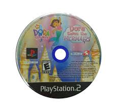 PLAYSTATION 2 - DORA SAVES THE MERMAIDS [LOOSE DISC]