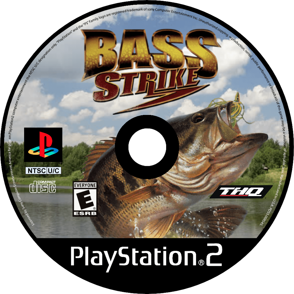 Playstation 2 - Bass Strike (LOOSE)