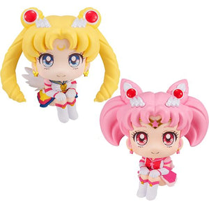 Pretty Guardian Sailor Moon Cosmos The Movie Eternal Sailor Moon and Sailor Chibi Moon Set with Gift