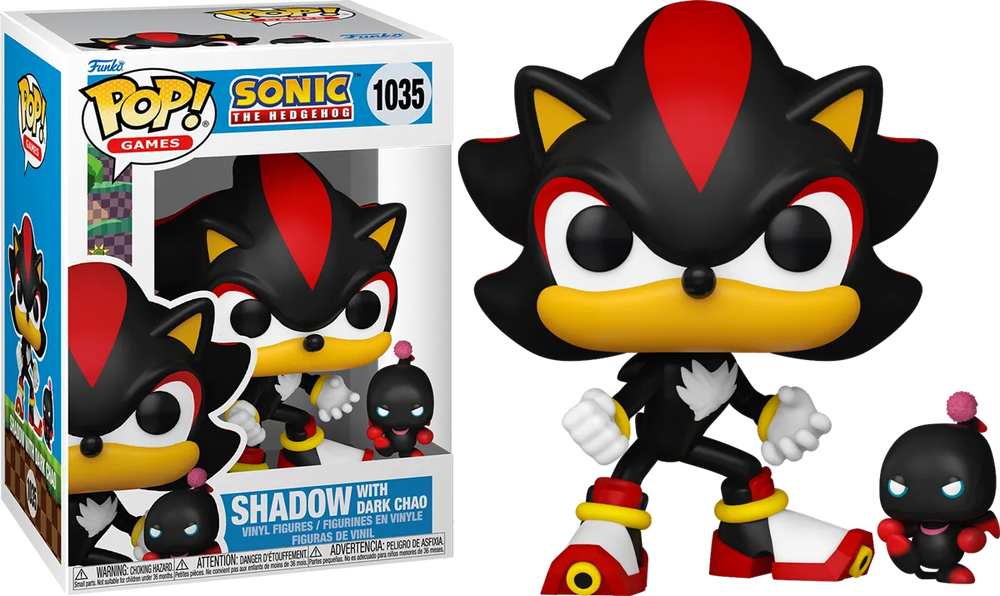 FUNKO POP! - SHADOW WITH DARK CHAO #1035