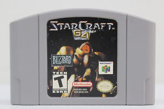 N64 - Starcraft 64 {CART ONLY}