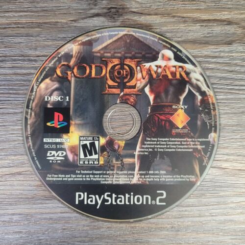 PLAYSTATION 2 - GOD OF WAR 2 (GAME W/ SPECIAL FEATURES DISC)