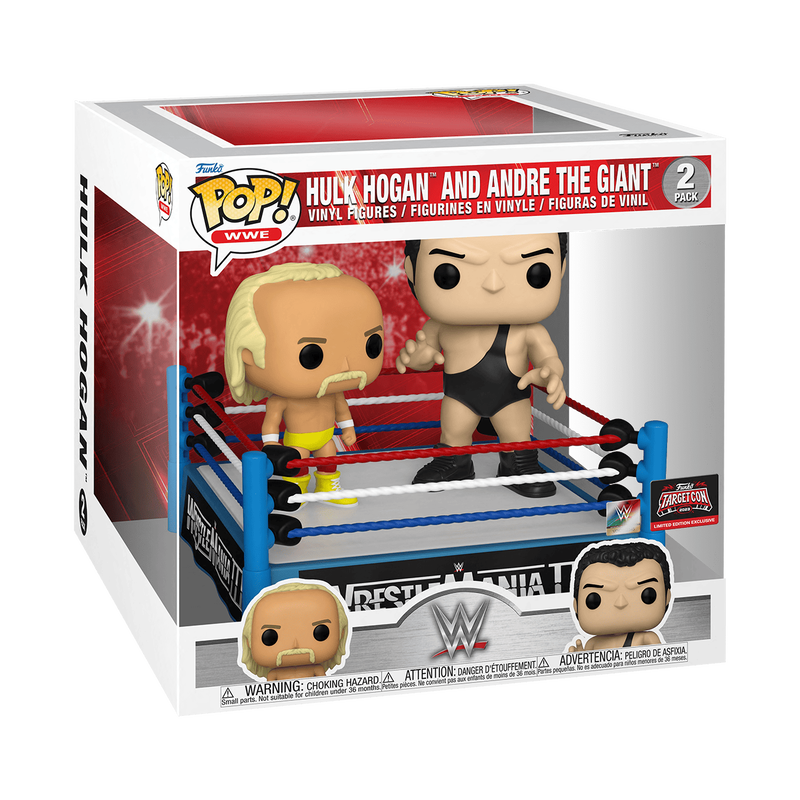 Funko Pop! Hulk Hogan and Andre the Giant 2 Pack “WWE”