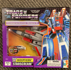 Transformers Commemorative Series Starscream G1 Reissue
