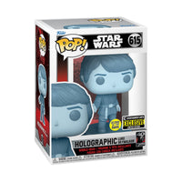 Funko Pop! Holographic Luke Skywalker (Glow) #615 “Star Wars”