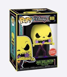 Funko Pop! Jack Skellington (Blacklight) #808 “Disney”