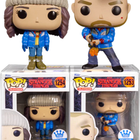 Funko Pop! Hopper #1253 & Joyce #1254 Funko Shop Exclusive 2 pack “Stranger Things”