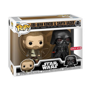 Funko Pop! Obi-Wan & Darth Vader 2 Pack