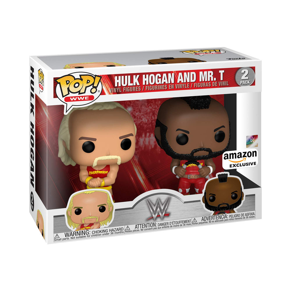 Funko Pop! Hulk Hogan and Mr. t 2 Pack “WWE”