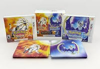 3DS - POKEMON SUN & POKEMON MOON DUAL PACK (STEELBOOK EDITION) [CIB]
