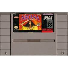 SNES - ARCANA [CART ONLY]