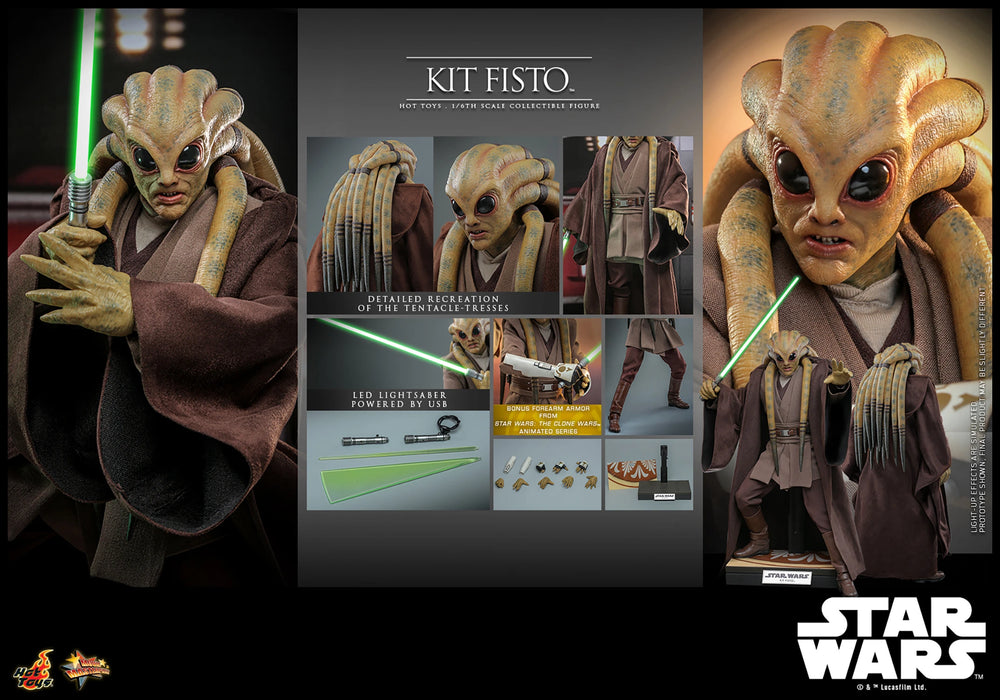 Star Wars Hot Toys - Kit Fisto MMS751