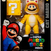 Super Mario Bros. Movie Cat Mario Figure