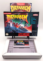 SNES - DRAKKHEN [CIB]
