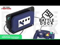 RETRO FIGHTERS - BATTLE DOCK FOR SWITCH 2 (GAMECUBE CONTROLLER ADAPTER)
