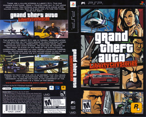PSP - Grand Theft Auto Liberty City Stories [W/ MANUAL, NO MAP]