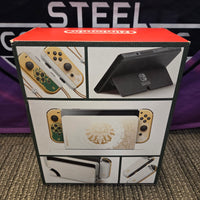 NINTENDO SWITCH OLED CONSOLE - ZELDA TEARS OF THE KINGDOM [COMPLETE IN BOX] *AMAZING CONDITION*
