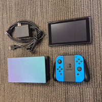 NINTENDO SWITCH CONSOLE CHAMELEON CUSTOM SHELL CONSOLE, DOCK, AND JOY CONS (MODEL 2) {COLOR CHANGING}
