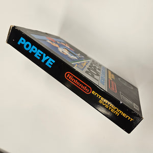 NES - Popeye {CIB} (Sticker Seal, Very Early Release, 5 Screw)