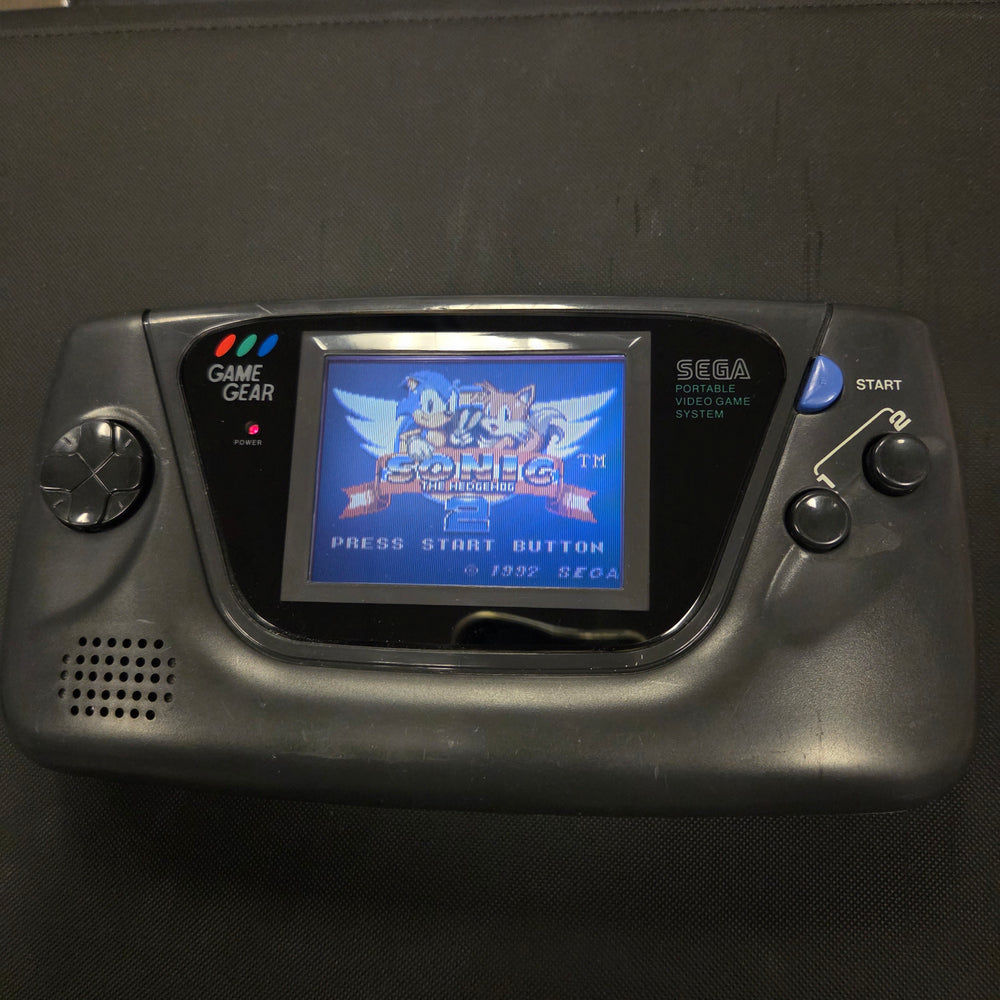 Sega Game Gear Console (New Capacitors) Comes With Sonic 2
