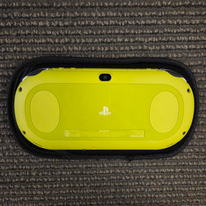 SONY PS VITA CONSOLE (PCH-2000) LIME GREEN / WHITE {CIB}