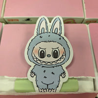 OFFICIAL/AUTHENTIC LABUBU BY POPMART EXCITING MACARON - SEA SALT COCONUT (1 OPENED BOX, 1 CARD, 1 LABUBU)
