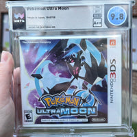 3DS - POKEMON ULTRA MOON WATA GRADED 9.8 A++