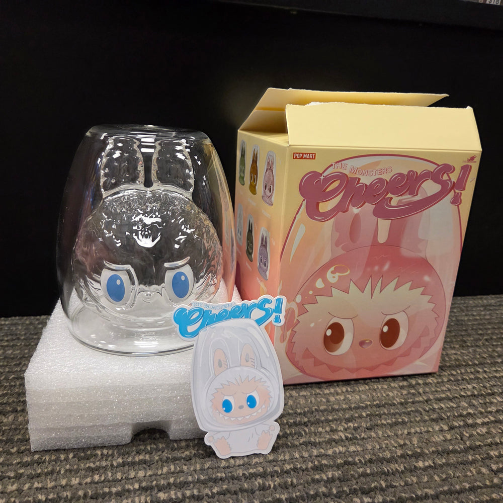 POP MART THE MONSTERS CHEERS GLASS LABUBU BLIND BOX CONFIRMED 