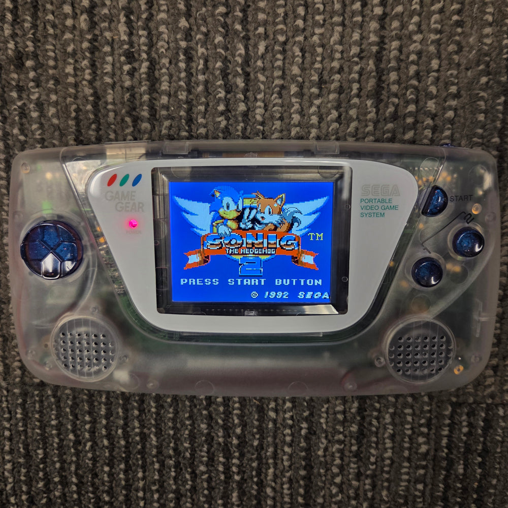 Sega Game Gear Console MODDED (READ DESCRIPTION FOR DETAILS) - GameGear *Beautiful Console*