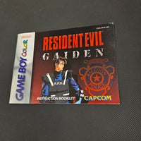 GBC Manual  - Resident Evil Gaiden (MANUAL ONLY)
