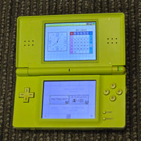 NINTENDO DS LITE CONSOLE - LIME GREEN [RARE OEM COLOR]
