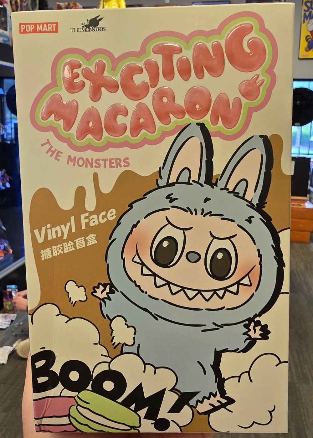 OFFICIAL/AUTHENTIC LABUBU BY POPMART EXCITING MACARON - 1 SEALED MYSTERY BOX