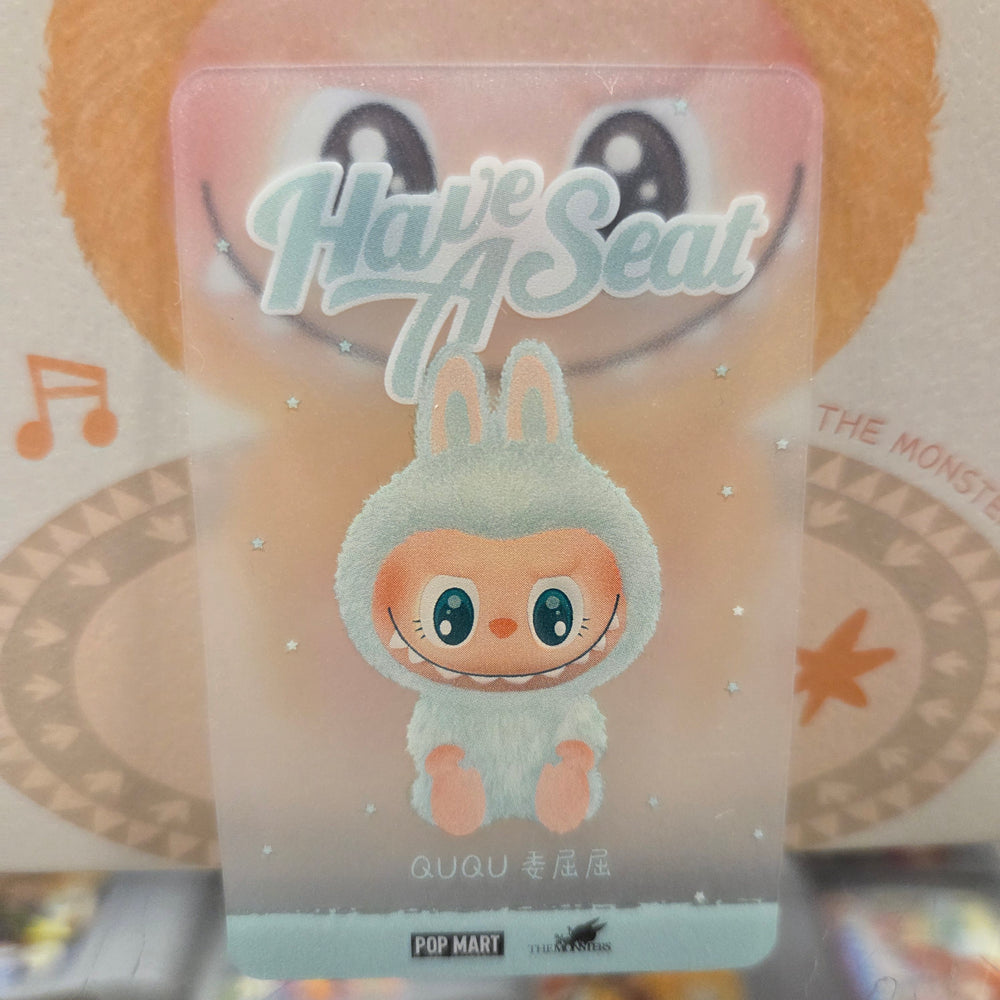 OFFICIAL/AUTHENTIC LABUBU BY POPMART HAVE A SEAT: QUQU (1 OPENED BOX)