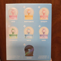 Big Into Energy Labubu Crystal Ball Blind Box (Snow Globe) - 1 Sealed Mystery Box
