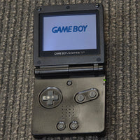 NINTENDO GBA SP CONSOLE (AGS-001)  - GRAPHITE (DARK GREY)
