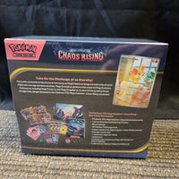 POKEMON TCG - CHAOS RISING ETB/ELITE TRAINER BOX [NEW/SEALED] *LIMIT 2 PER CUSTOMER, PER DAY*

