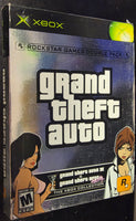 XBOX - GRAND THEFT AUTO DOUBLE PACK (GTA 3 & VICE CITY) [CIB]
