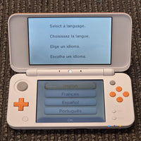 NINTENDO NEW 2DS XL CONSOLE - WHITE & ORANGE
