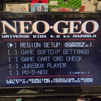 Neo Geo AES Console [Recapped & Unibios] w/ Samurai Spirits Game, Memory Card, RGB Scart Cable, & Controller (NEOGEO)
