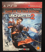 PS3 - UNCHARTED 2: AMONG THIEVES (GREATEST HITS/GOTY EDITION) [NEW/SEALED] CARDBOARD SLEEVE!!
