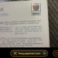 AUTHENTIC LABUBU BY POPMART BIG INTO ENERGY: SECRET ID