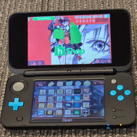 NINTENDO NEW 2DS XL CONSOLE - BLACK & TURQUOISE (SEE PICTURES FOR CONDITION)
